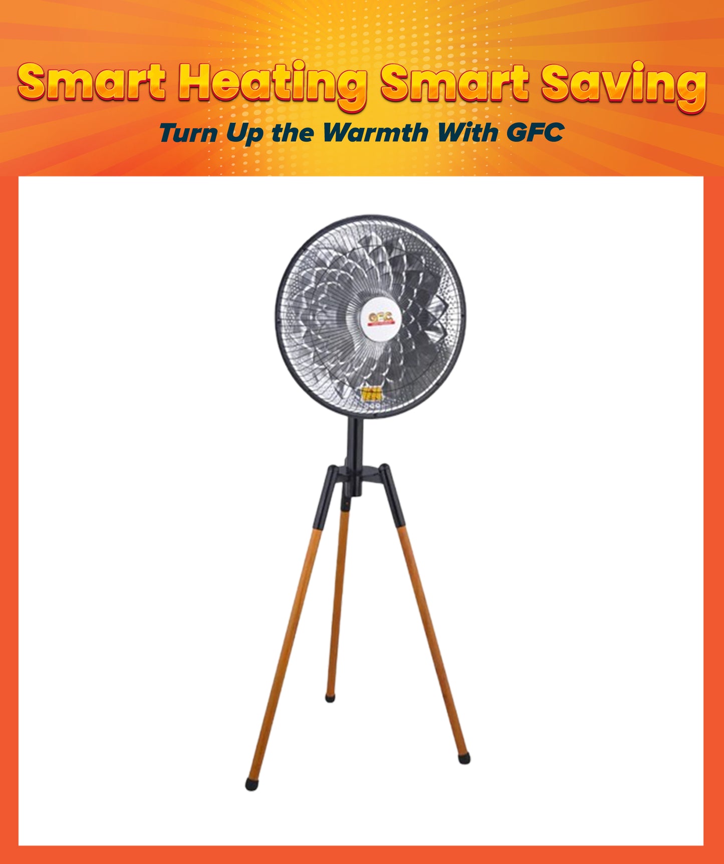Parabolic Tripod Sun Heater - 307